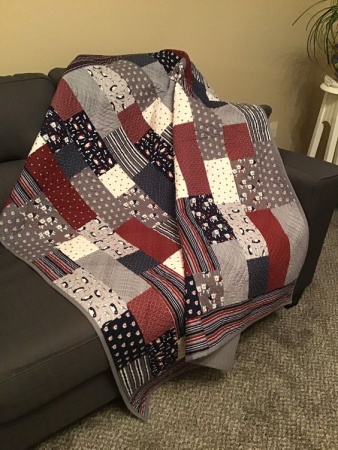 Ткань 100% хлопок [C7551-BURGUNDY]