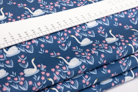 Ткань 100% хлопок [C8823-BLUE]