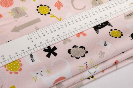 Ткань 100% хлопок [C6560-PINK]