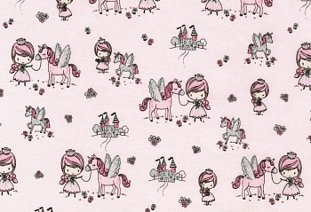 Ткань 100% хлопок [KIDZ-CM6487 PRINCESS]