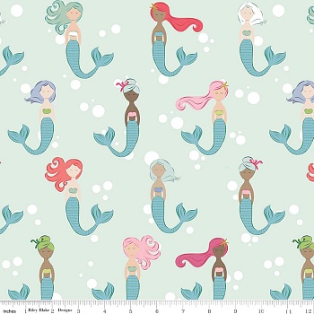 Ткань 100% хлопок [C7610-MINT]