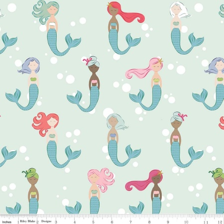 Ткань 100% хлопок [C7610-MINT]