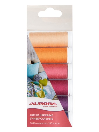 Набор ниток Aurora Багряный закат Набор ниток Aurora Багряный закат