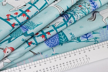 Ткань 100% хлопок [SC8200-MINT]