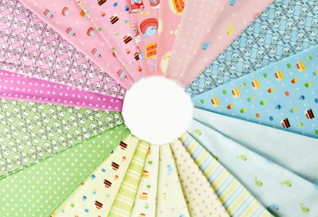 Ткань 100% хлопок, цифровая печать [AL-RU1061]