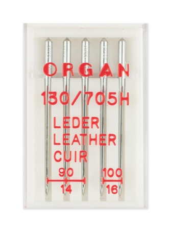 Иглы кожа №№ 90(3),100(2), 5 шт Иглы кожа №№ 90(3),100(2), 5 шт