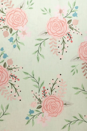 Ткань 100% хлопок [SC8160-MINT]