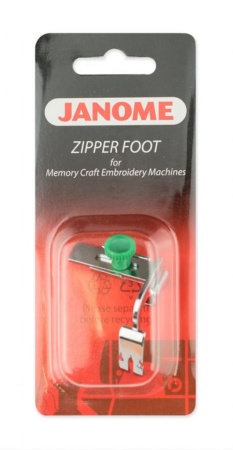 Лапка для вшивания молнии Janome (в блистере) Лапка для вшивания молнии Janome (в блистере)