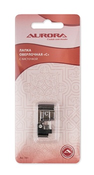 Лапка оверлочная "С" с кисточкой Aurora