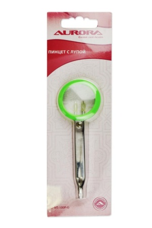 Пинцет с лупой