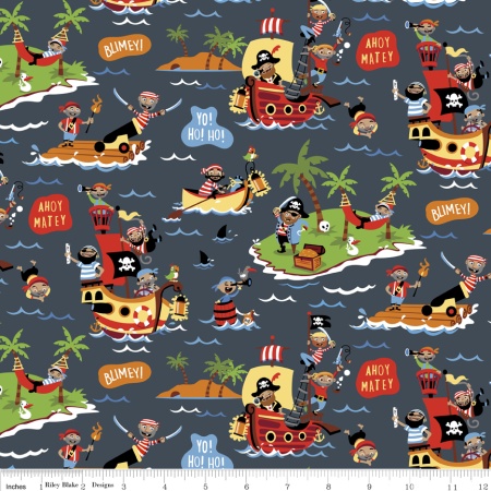 Ткань 100% хлопок [C7350-GRAY]