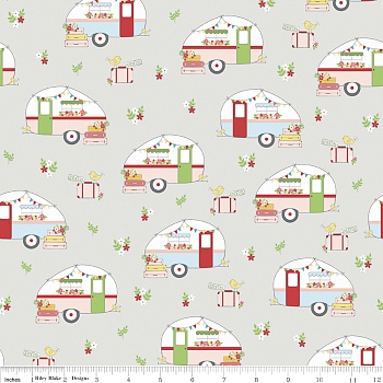 Ткань 100% хлопок [C7271-GRAY]