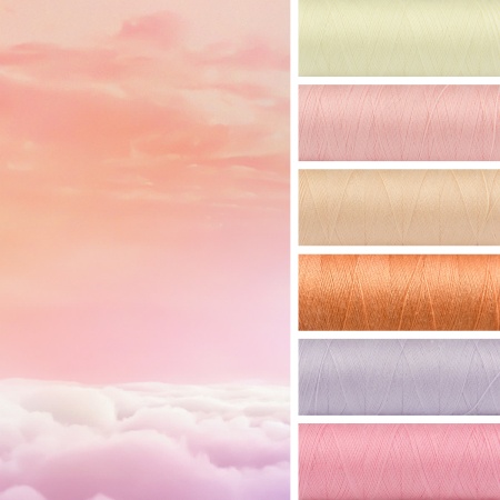 Набор ниток Aurora Нежный рассвет