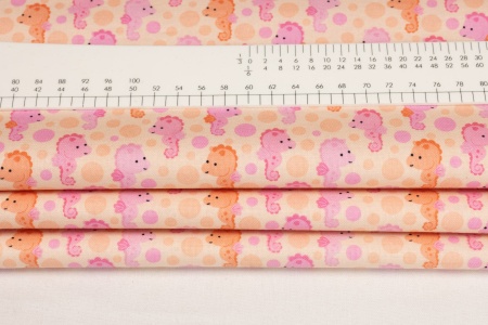 Ткань 100% хлопок [C5964-CORAL]