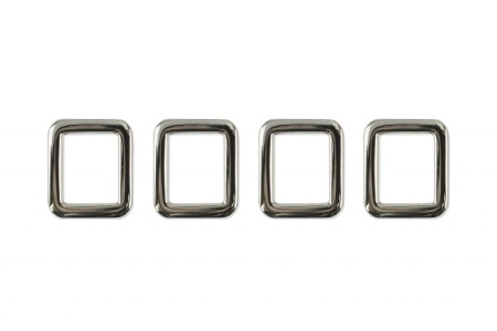 Рамка никель, 15*19мм Aurora